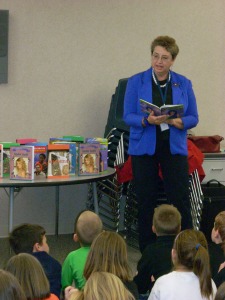 I spoke to 3rd and 4th graders at Lancaster Elementary School.